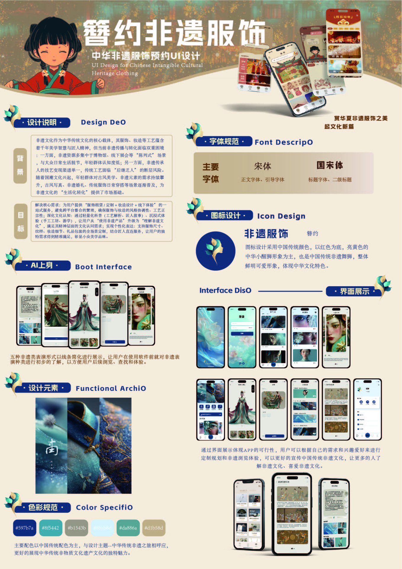 界面设计展板，第 2 张展示图