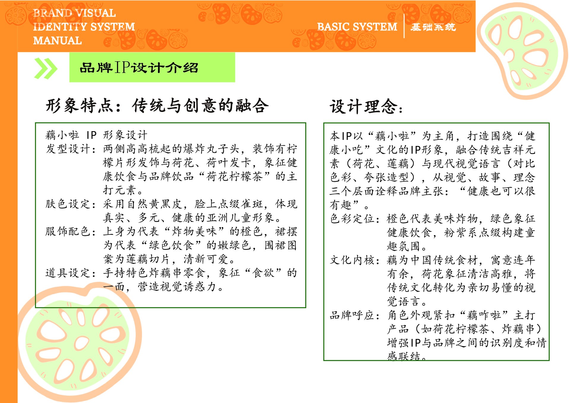 藕炸啦 VI 手册，第 15 张展示图