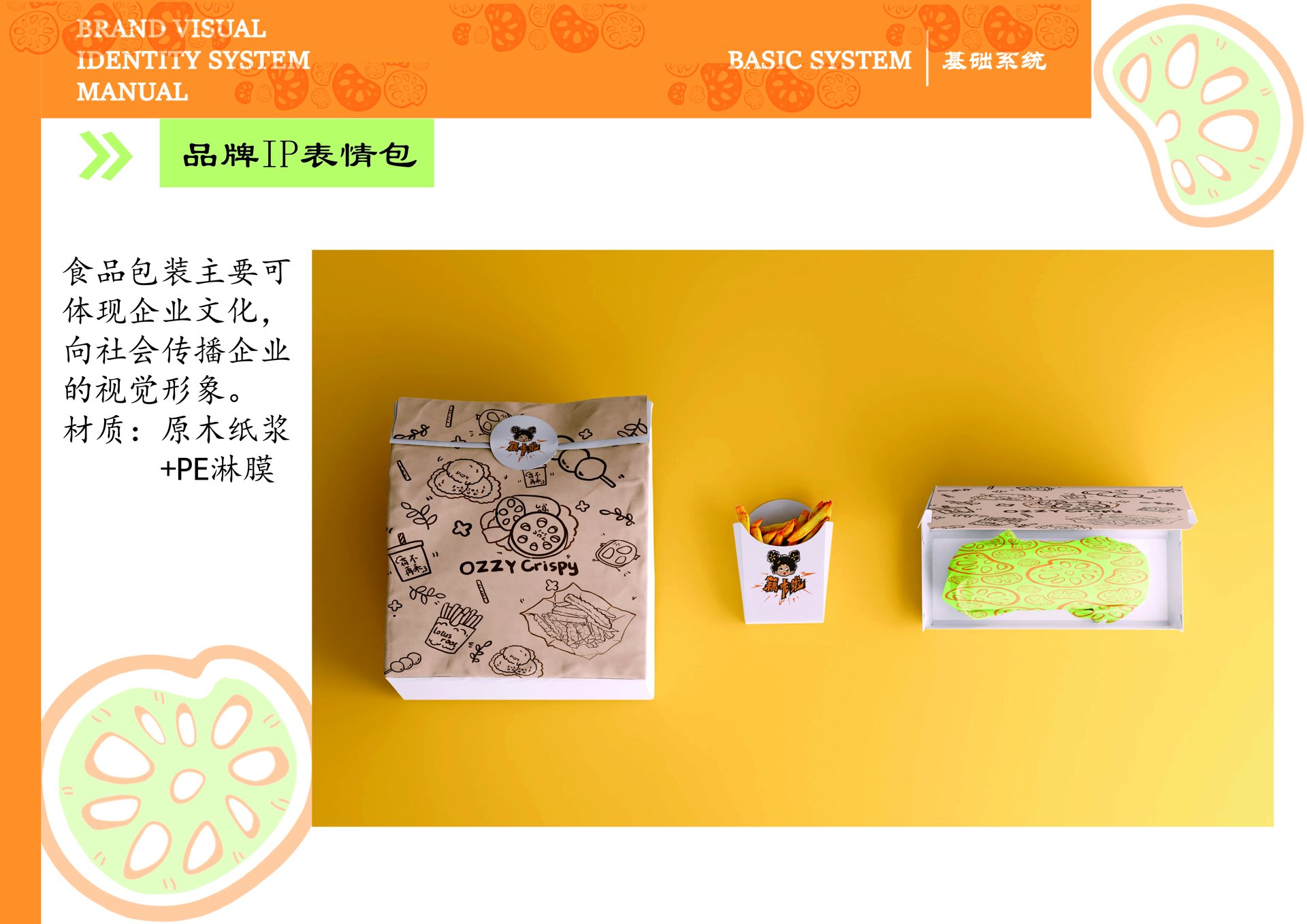 藕炸啦 VI 手册，第 26 张展示图