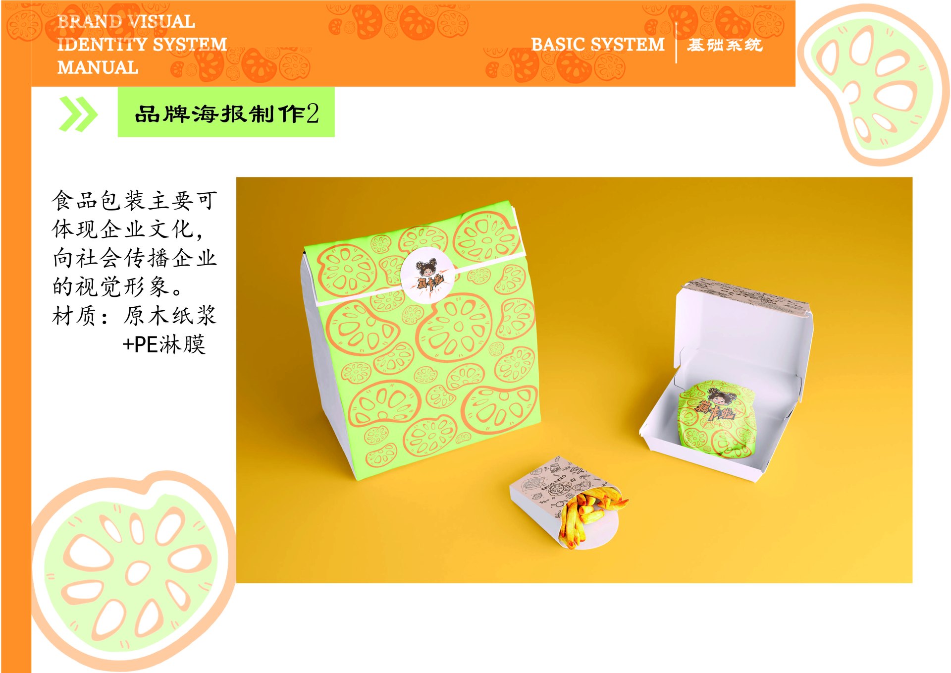 藕炸啦 VI 手册，第 28 张展示图