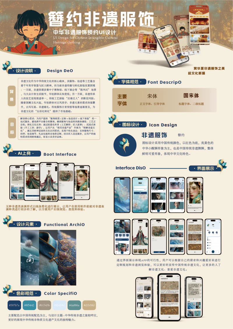 界面设计展板，第 2 张展示图
