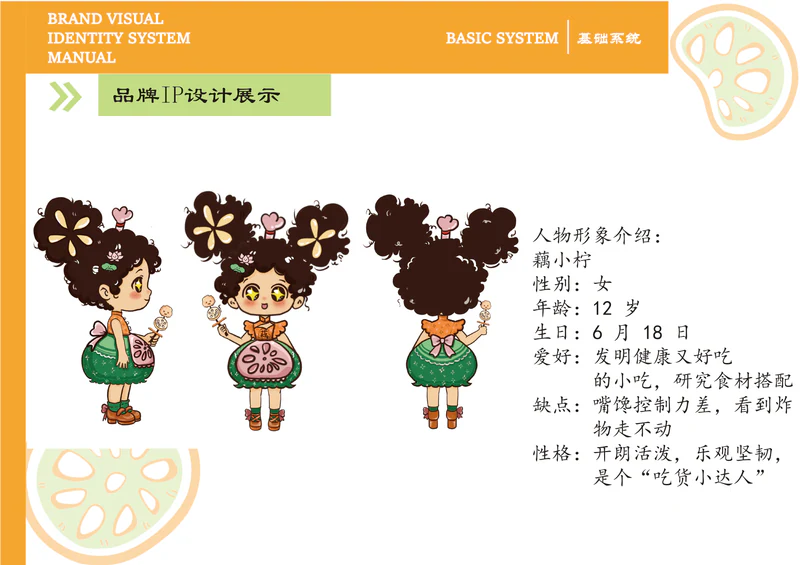藕炸啦 VI 手册，第 14 张展示图