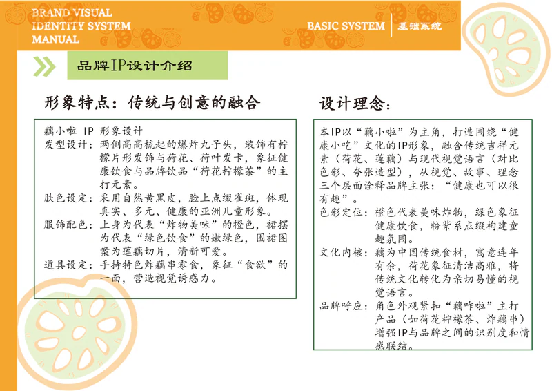 藕炸啦 VI 手册，第 15 张展示图